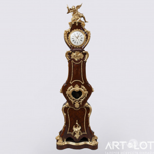 Напольные часы с фигурой Хроноса по модели Шарля Крессана в стиле Регентства