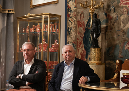 Михаил Суслов и Захар Смушкин