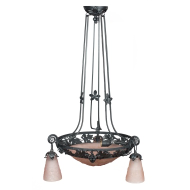 Люстра «Виноградная лоза» в стиле ар-деко