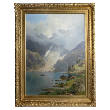 Роберт Шульце "Горы в тумане"