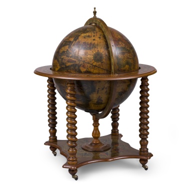 Декоративный глобус со встроенным телевизором