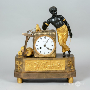 Кабинетные часы «Матрос или аллегория морской торговли» по модели конца XVIII века