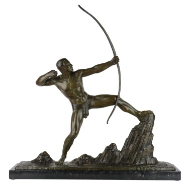 Скульптура «Лучник» по модели Люсьена Гибера