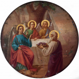 Икона "Троица Ветхозаветная"