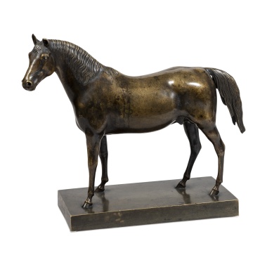 Скульптура «Скаковая лошадь» по модели П.К. Клодта