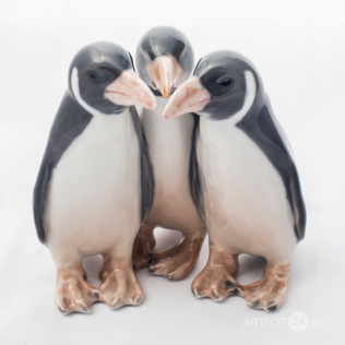 Статуэтка "Три пингвина"
