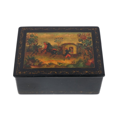 Шкатулка с литературным сюжетом