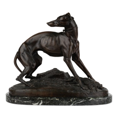 Кабинетная скульптура «Левретка»