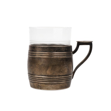 Подстаканник «Бочонок» фабрики Овчинникова