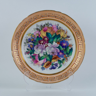 Тарелка декоративная «Летние цветы»