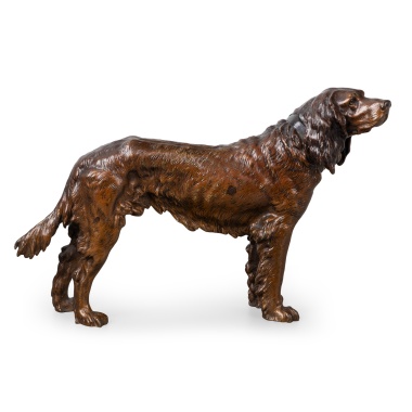 Бронзовая скульптура «Сеттер»