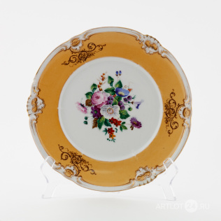 Декоративная тарелка «Букет летних цветов»