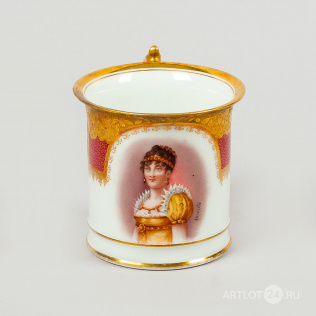 Кофейная чашка с портретом Марии Луизы Австрийской