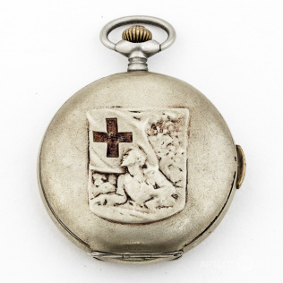 Часы карманные с четверным репетиром от «Российского общества Красного Креста»