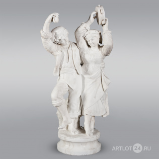 Скульптура крупной формы «Неаполитанский танец»