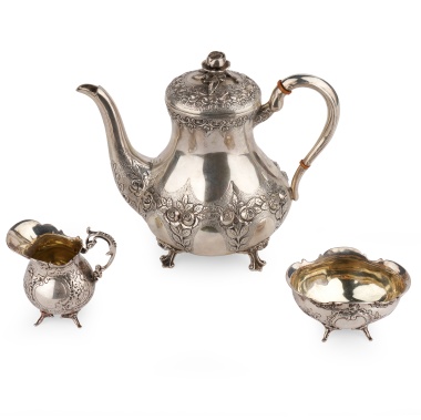 Сервиз кофейный в стиле рококо