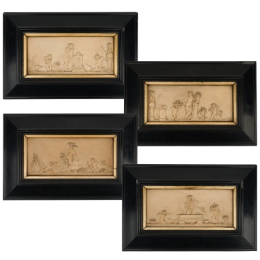 Настенные панно «Времена года» в стиле неоклассицизм