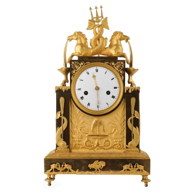 Каминные часы «Царство Посейдона»