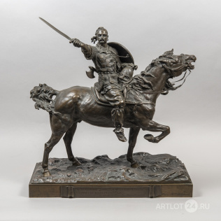 Скульптурная композиция «Великий князь Святослав на пути к Царьграду» по модели Е.А. Лансере