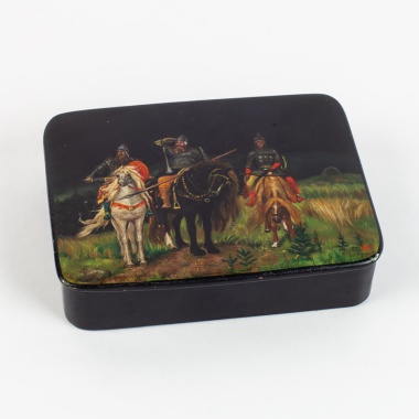 Шкатулка "Три богатыря"