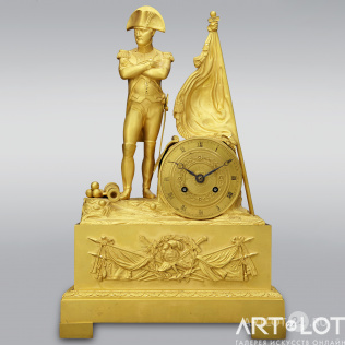 Кабинетные часы «Наполеон Бонапарт» эпохи Реставрации