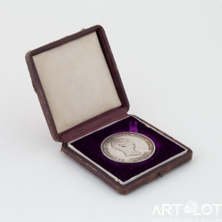 Медаль Картографического заведения Военно-топографического отдела Главного штаба