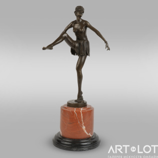 Скульптура в стиле ар-деко «Танцовщица» 