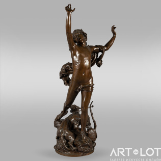 Скульптура «Печаль Орфея» по модели Шарля Рауля Верле