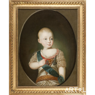 Портрет Великого Князя Константина Павловича в детстве
