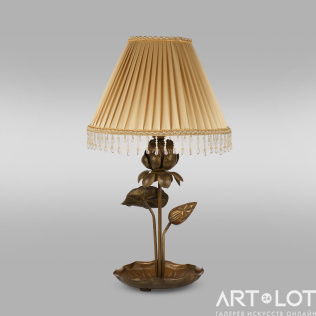 Настольная лампа «Кувшинка» в стиле модерн